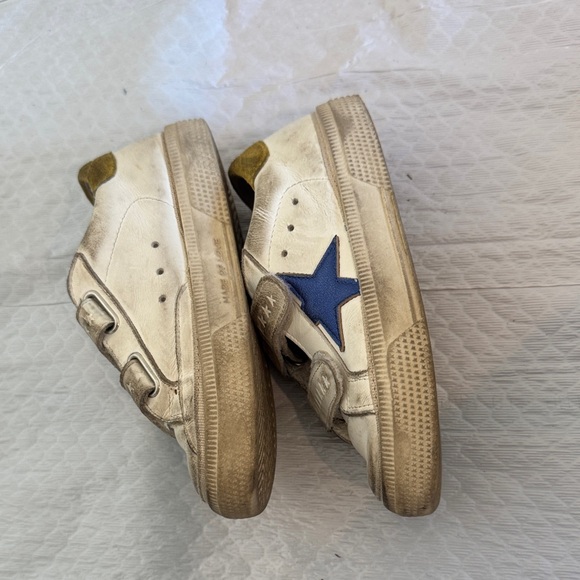 Golden Goose Other - Kids White and Gold Sneakers